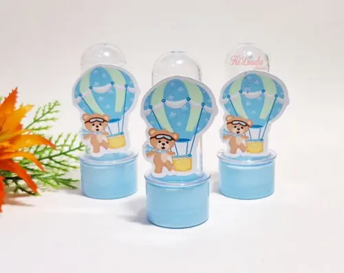 Mini Tubete 3d Ursinho Baloeiro