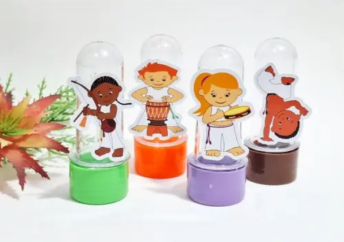 Mini Tubete com Aplique 3d Capoeira