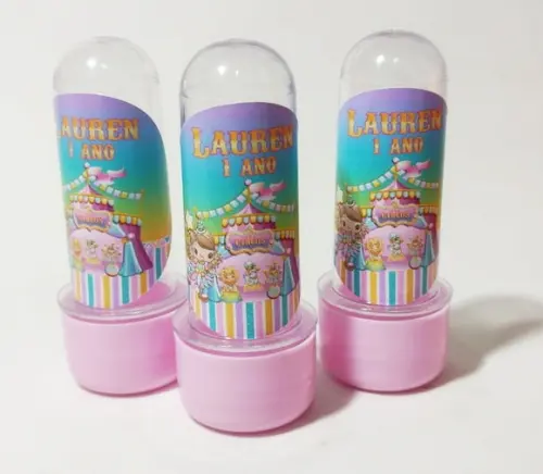 Mini Tubete Circo Rosa