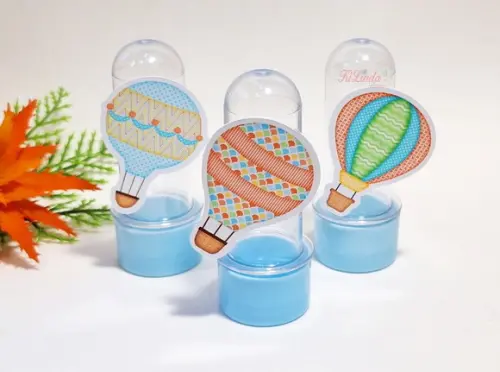 Mini Tubete com Aplique Balão Balões