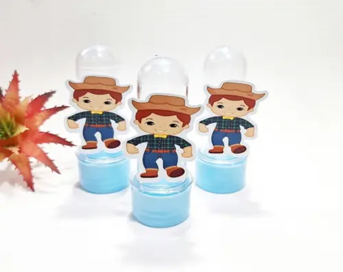 Mini Tubete com Aplique Caipirinha Festa Junina