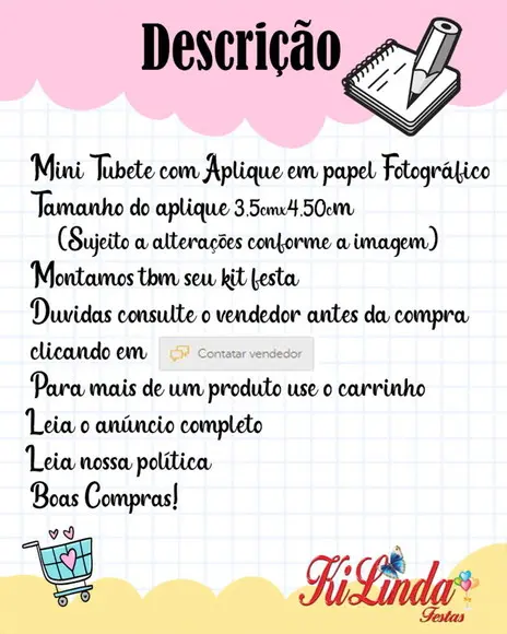 Mini Tubete com Aplique Dinossauro Baby no Ovo