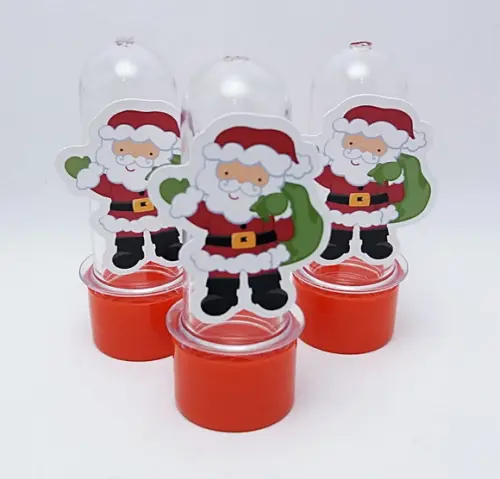 Mini Tubete com Aplique Papai Noel