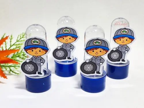 Mini Tubete com Aplique Mecânico Borracheiro