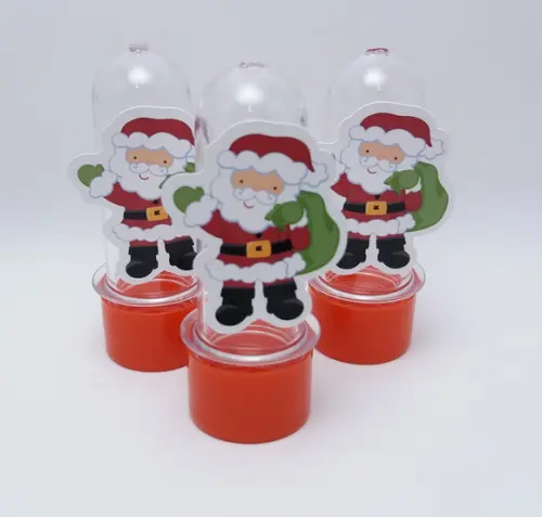 Mini Tubete com Aplique Papai Noel