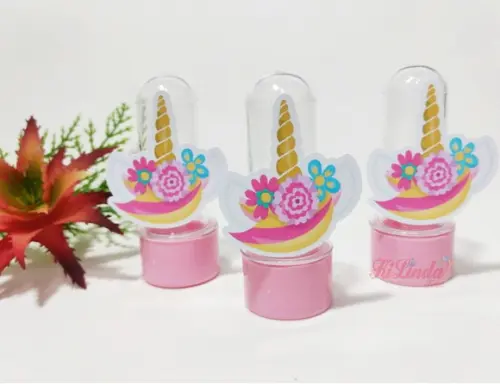 Mini Tubete com Aplique Unicórnio