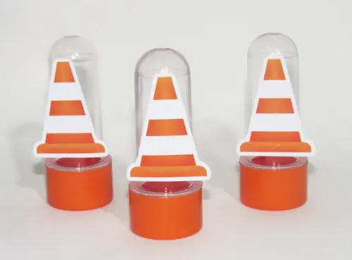 Mini Tubete Cone de Sinalização