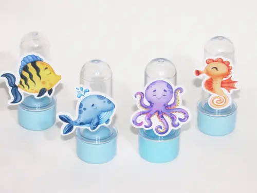 Mini Tubete Fundo do Mar