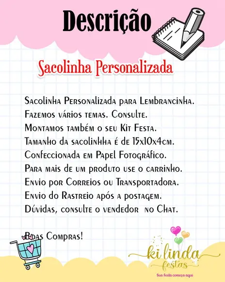 Sacolinha Mulher Maravilha