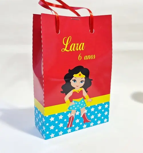 Sacolinha Mulher Maravilha