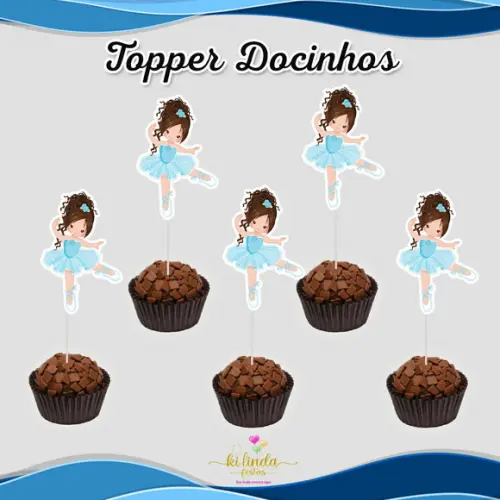 Topper Docinho Bailarina