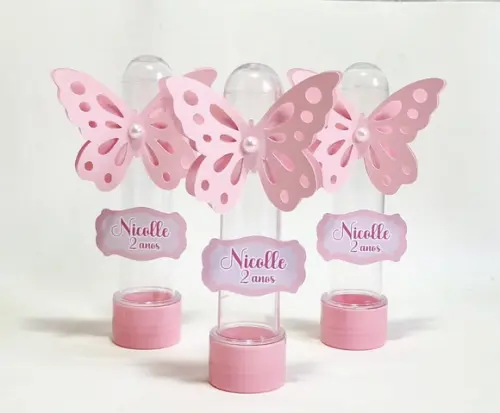 Tubete 3d Jardim Encantado ou Borboleta