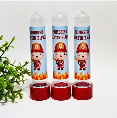 Tubete Bombeiros Personalizado