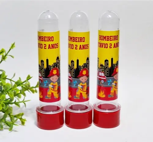 Tubete Bombeiros Personalizado