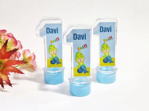 Tubete Número 1 Dino Baby