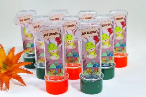 Tubete Número 1 Dinossauro Dino Baby