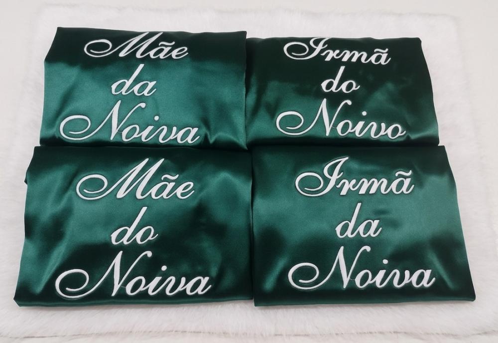 Kit 10 robes verde esmeralda madrinha mãe da noiva