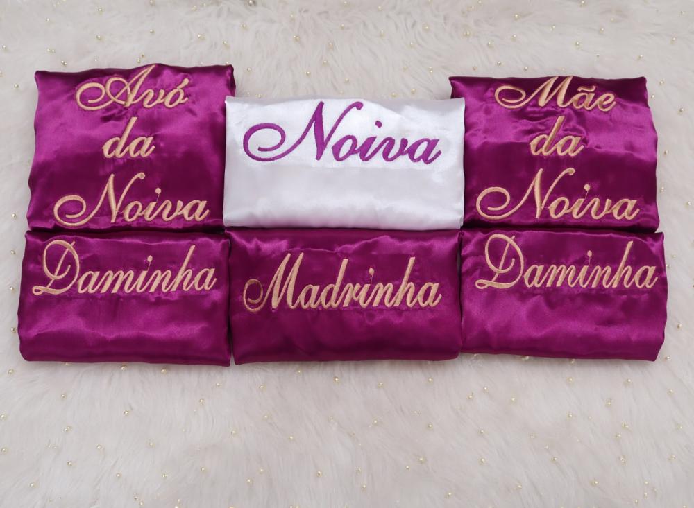 10 robes  Noiva Madrinha Mãe da Noiva Irmã da Noiva