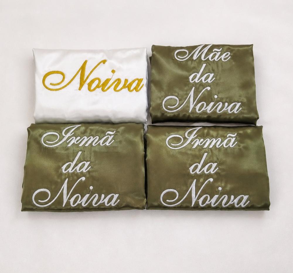 Robe para madrinha cor verde oliva