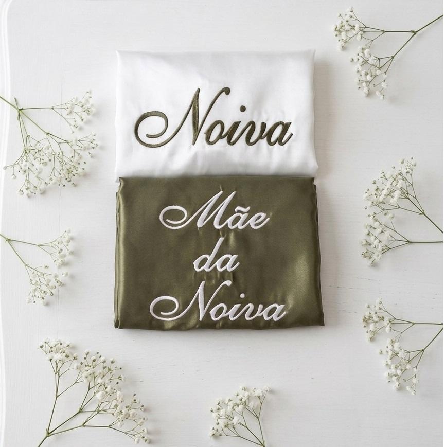 Robe Noiva manga de renda + 1 robe Mãe da Noiva