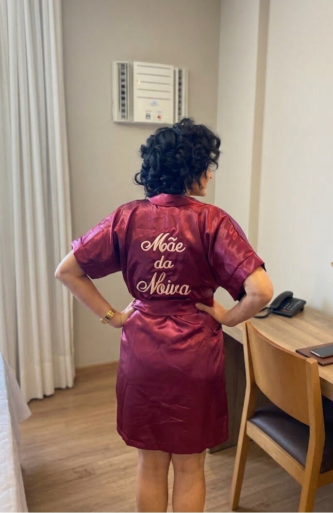 Robe Noiva manga de renda + 1 robe Mãe da Noiva 1 mãe do noivo