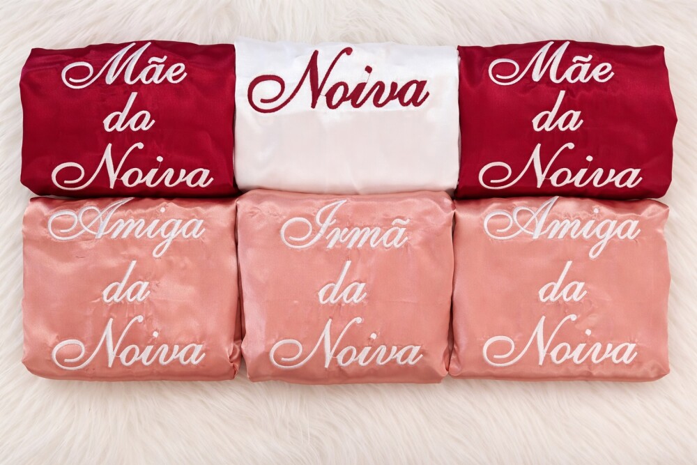 Robe Noiva manga de renda + 7 Robes modelo manga curta