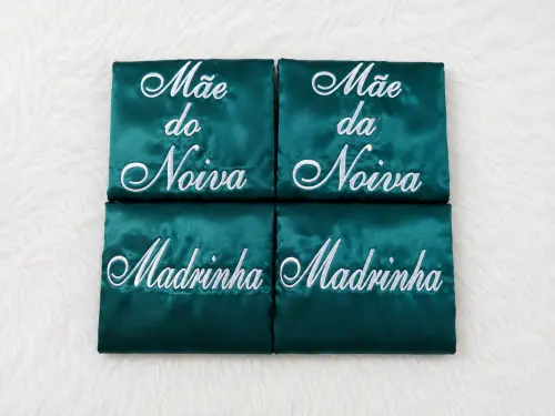 Robe madrinha verde esmeralda