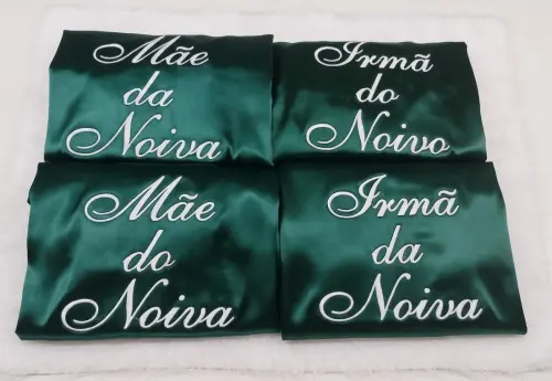Kit 10 robes verde esmeralda madrinha mãe da noiva