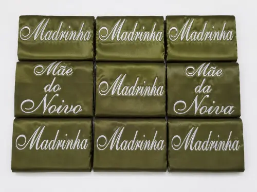 Kit 10 robes VERDE OLIVA Noiva Madrina Noiva