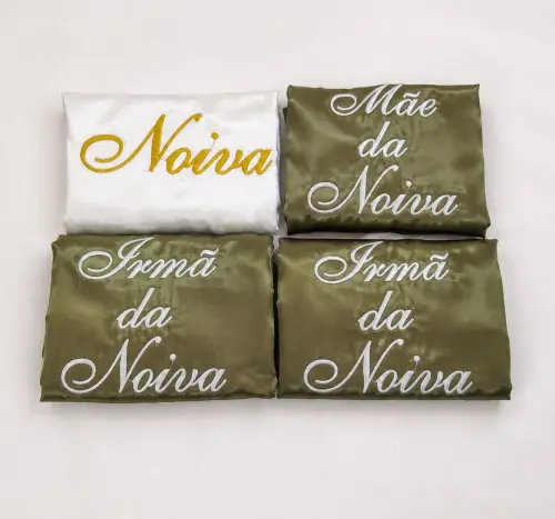 Robe para madrinha cor verde oliva