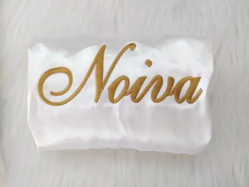 Robe Noiva com manga de renda Luxo