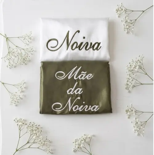 Robe Noiva manga de renda + 1 robe Mãe da Noiva