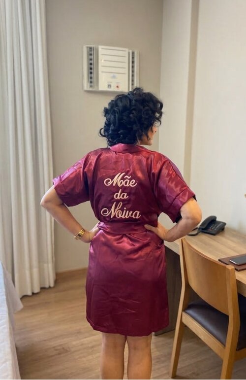 Robe Noiva manga de renda + 1 robe Mãe da Noiva 1 mãe do noivo