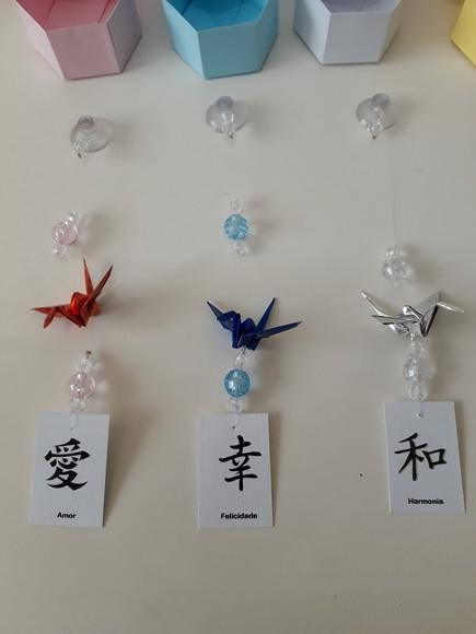 Enfeites de Tsuru com Ventosa - 10 Un.