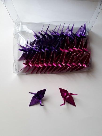 Tsurus Laminados Roxa e Magenta - 40 Un.