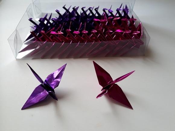 Tsurus Laminados Roxa e Magenta - 40 Un.
