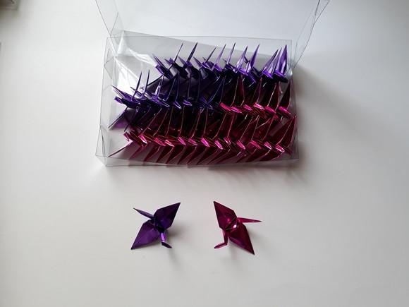 Tsurus Laminados Roxa e Magenta - 40 Un.