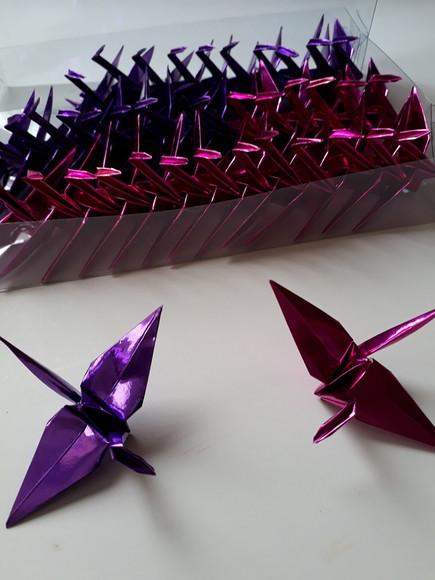 Tsurus Laminados Roxa e Magenta - 40 Un.