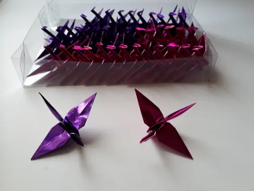 Tsurus Laminados Roxa e Magenta - 40 Un.