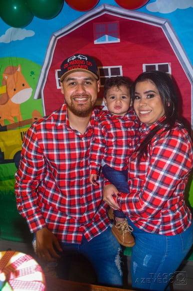 Camisa Xadrez Tal Pai Tal Mãe Tal Filho