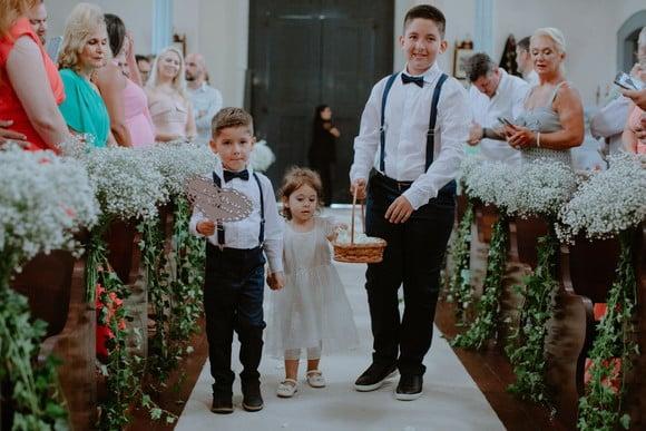 Roupa Pajem Marinho