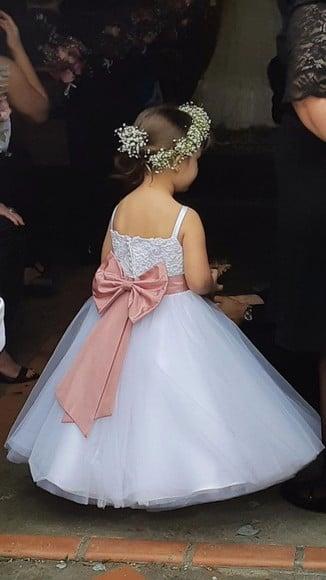 Cinto para Vestido Daminha Rose