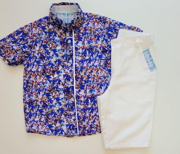 Roupa Sonic Infantil