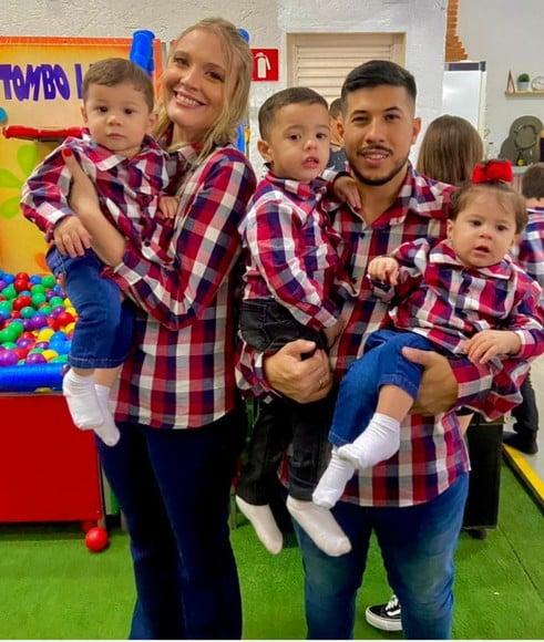 Camisa Tal Pai Tal Mãe Tal Filhos Xadrez