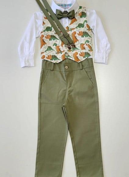 Roupa Dinossauro e Calça