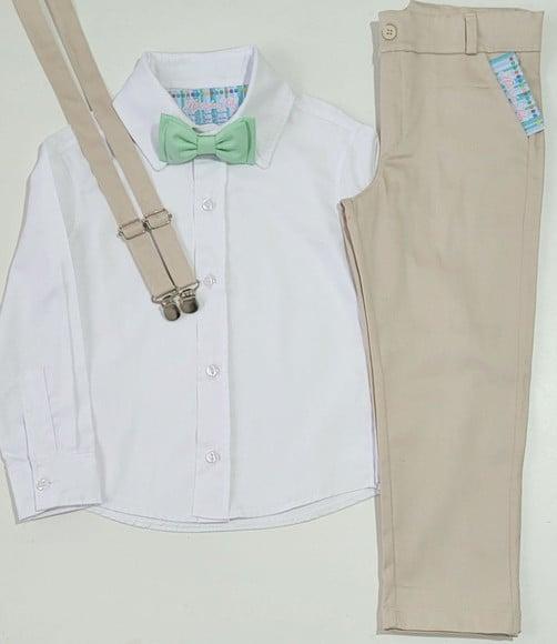Roupa Pajem Bege