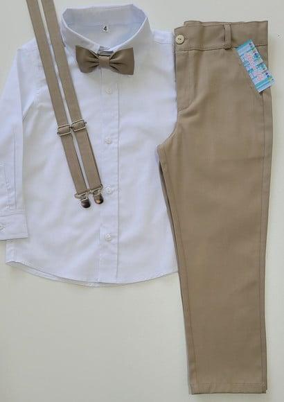 Roupa Pajem Bege