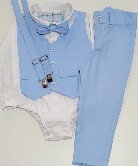 Roupa Pajem Azul Serenity
