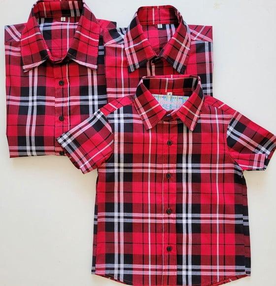 Camisa Xadrez Tal Mãe Tal Filho