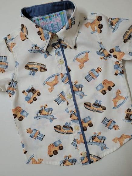 Camisa Tema Brinquedos